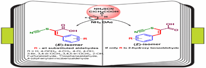 A Sustainable Process For Gram Scale Synthesis Of Stereoselective Aryl Substituted E 2 Thiocyanatoacrylic Acids Springerlink