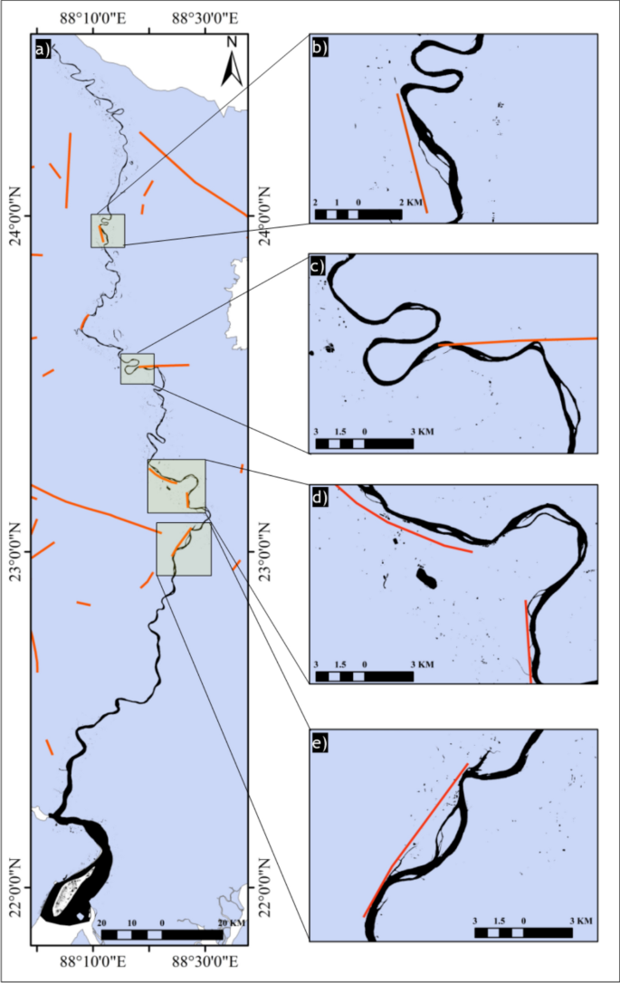 Assessment of the planform evolution of the Lower Ganga River: Meander ...