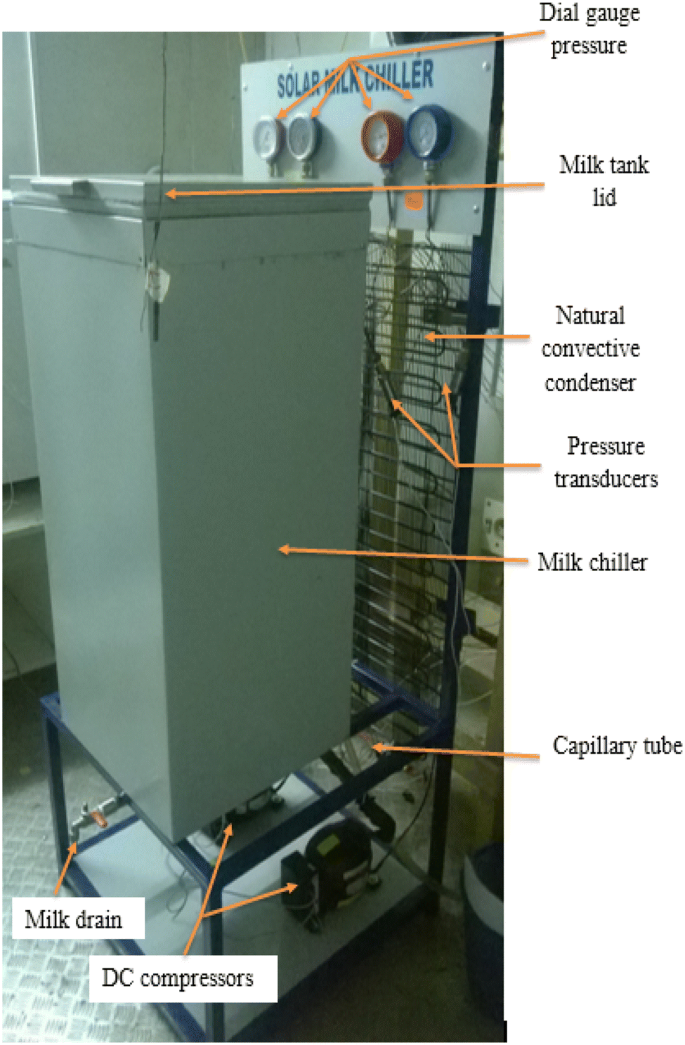milk chiller design
