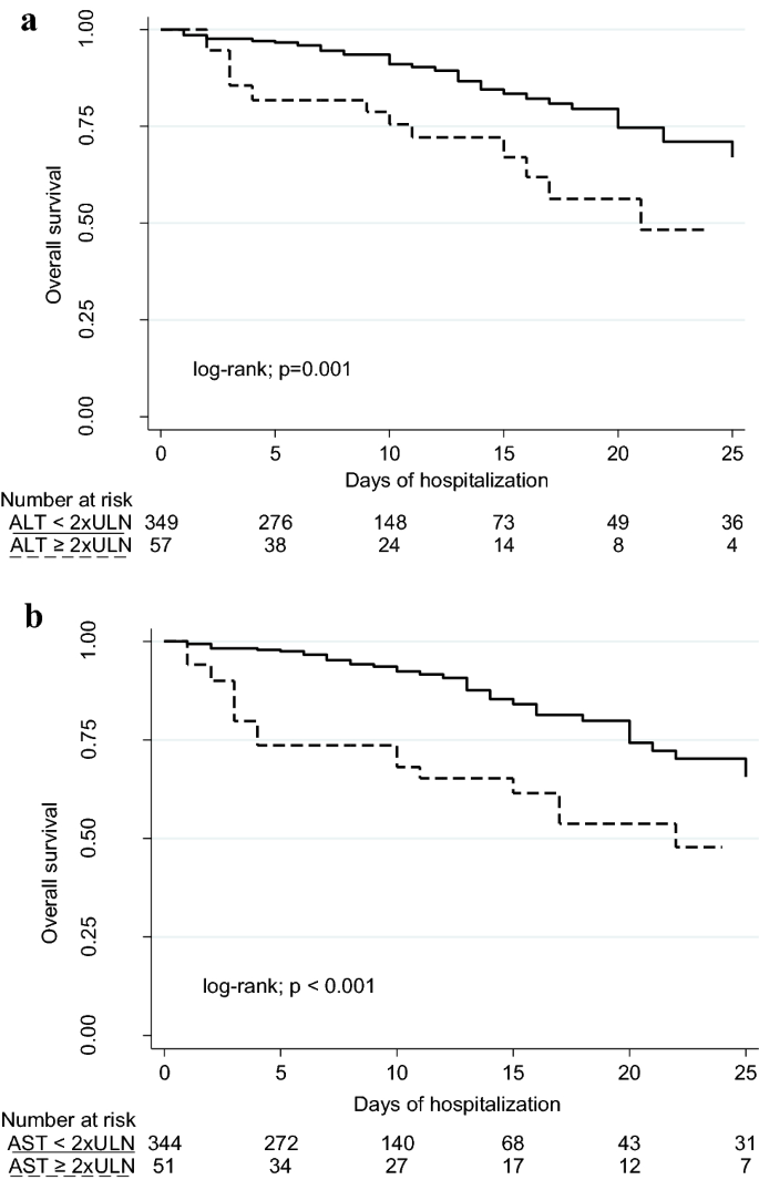 Liver Injury Predicts Overall Mortality In Severe Covid 19 A Prospective Multicenter Study In Brazil Springerlink