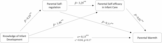 From knowledge to warmth: a serial mediation model of parental self ...