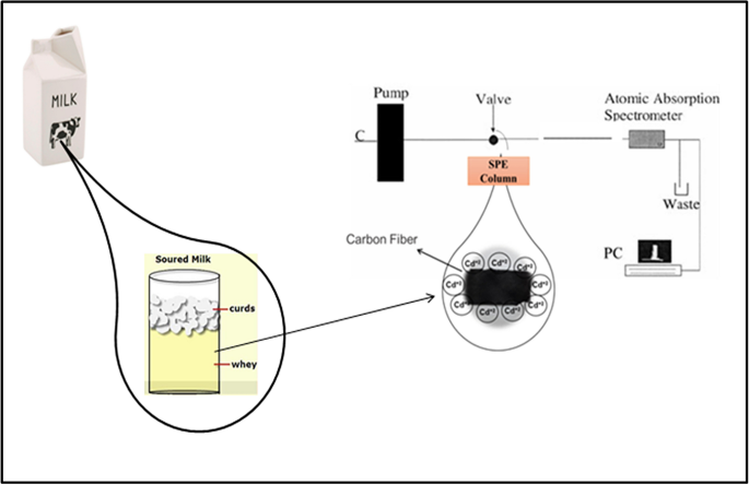 The Use Of Carbon Fiber Restricted Access Material For Cadmium Determination In Milk Whey Food