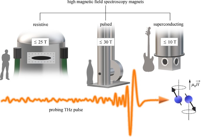 Time-domain terahertz spectroscopy in high magnetic fields | SpringerLink