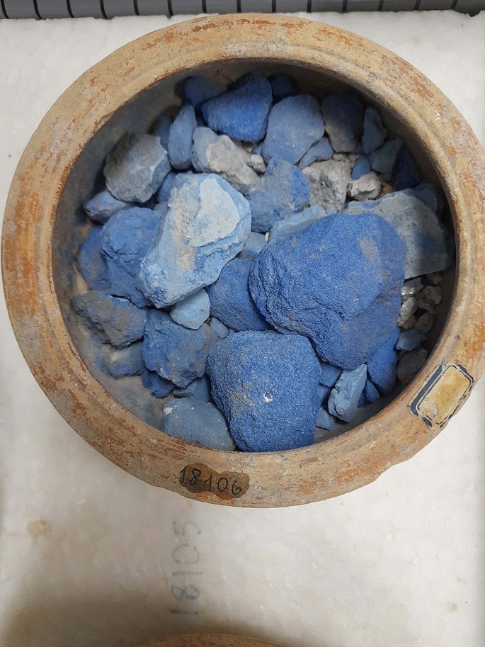 Cobalt Zinc Silicate Blue PB74 Dry Pigment