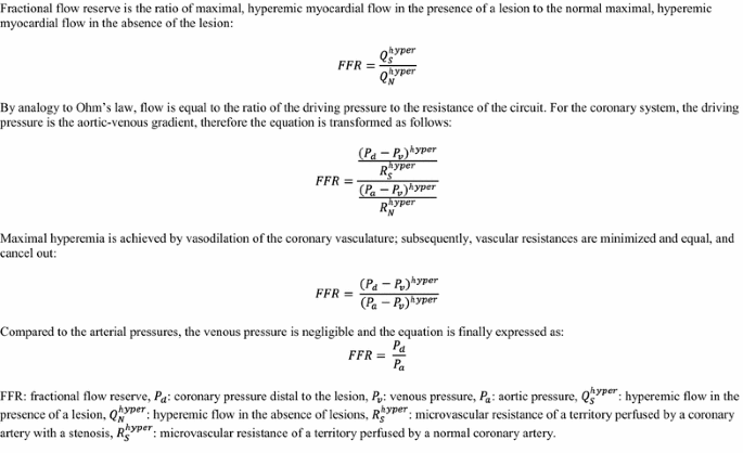 Catheter Based Functional Metrics Of The Coronary Circulation Springerlink