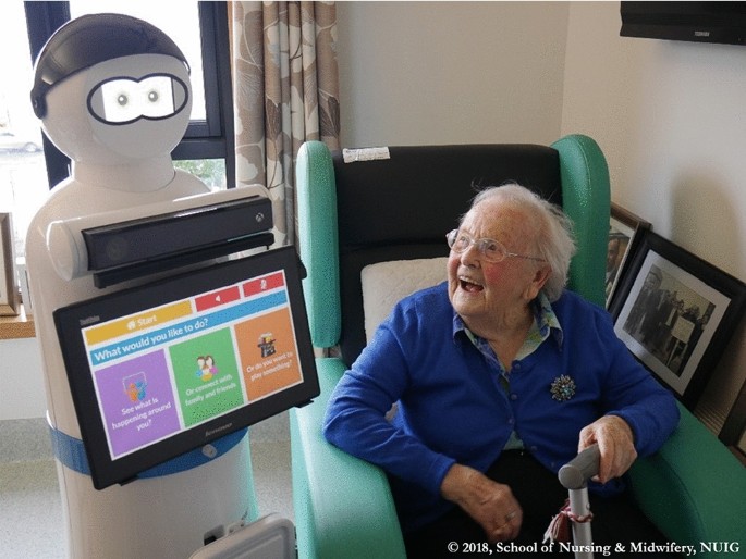 Introducing the Social Robot MARIO to People Living with Dementia in Long  Term Residential Care: Reflections | SpringerLink