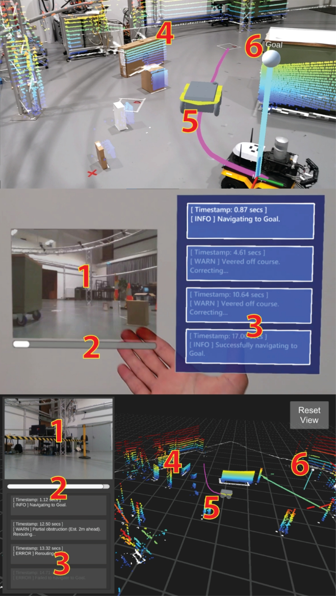 Replayable Augmented Reality Visualization for Robot Fault Diagnosis: A ...