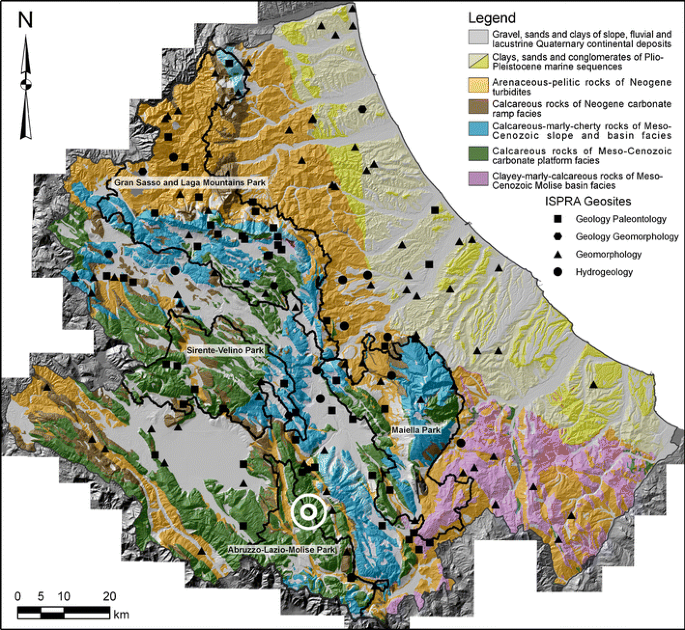 Geomorphosites and Geotourism in the Parks of the Abruzzo Region (Central  Italy) | SpringerLink