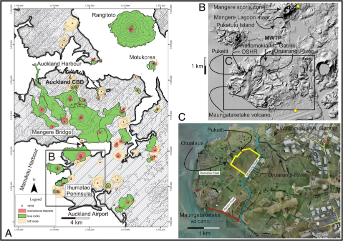 Auckland Lava Caves Map The Role Of Cultural And Indigenous Values In Geosite Evaluations On A  Quaternary Monogenetic Volcanic Landscape At Ihumātao, Auckland Volcanic  Field, New Zealand | Springerlink