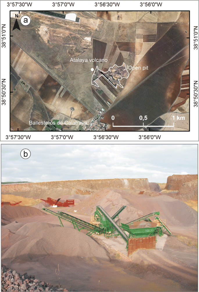 The Deterioration of Geoheritage in the Central Spanish Volcanic Region by  Open-Pit Mining | SpringerLink