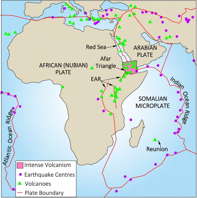 east african rift volcanoes