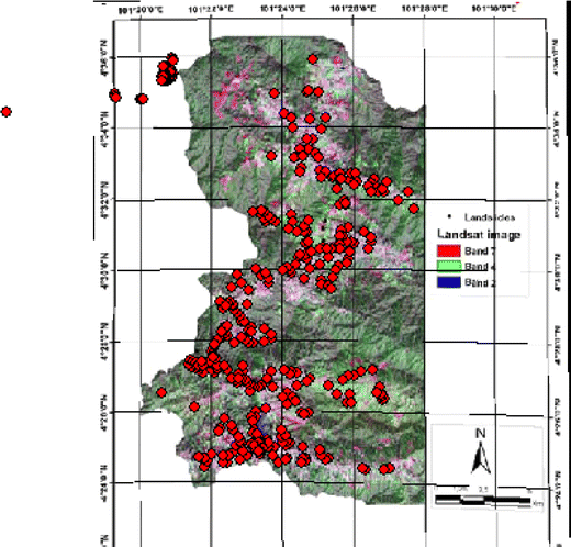 Study of regional monsoonal effects on landslide hazard zonation 