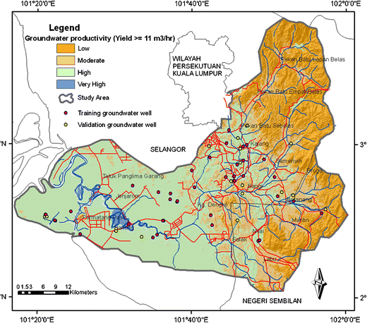 Application Of Probabilistic Based Frequency Ratio Model In Groundwater Potential Mapping Using Remote Sensing Data And Gis Springerlink