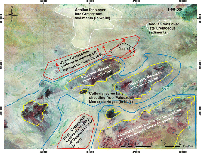 Regional setting and correlation of exploration results for the Naarst  uranium deposit Dornogobi Province, southeast Mongolia | SpringerLink