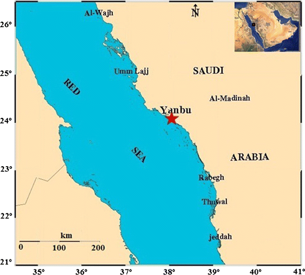 Yanbu Saudi Arabia Map Seismic Hazard Assessment For Yanbu Metropolitan Area, Western Saudi Arabia  | Springerlink