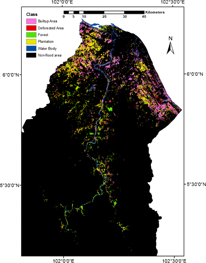 Post-flood land use damage estimation using improved Normalized 