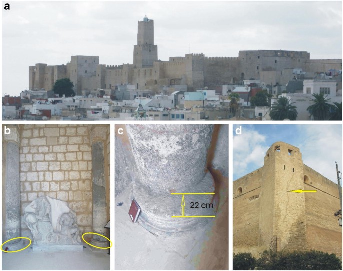 Repeated historical earthquakes in Sousse, Monastir and El-Jem (Tunisia)—an  archaeoseismological study | SpringerLink
