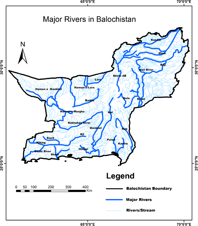 Rivers/ River System of Balochistan