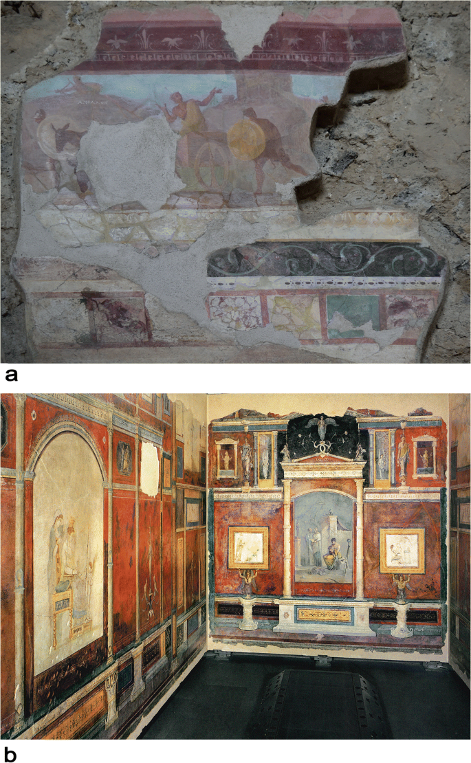 Wall paintings through the ages: the roman period—Republic and early Empire  | SpringerLink