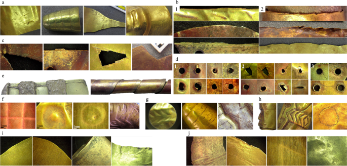 Technology, life histories and circulation of gold objects during