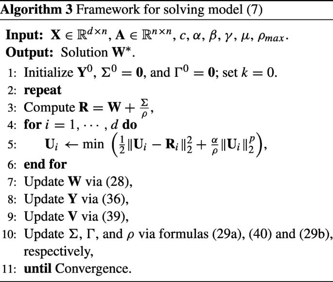 Feature Selection Of Network Data Via ℓ 2 P Regularization Springerlink