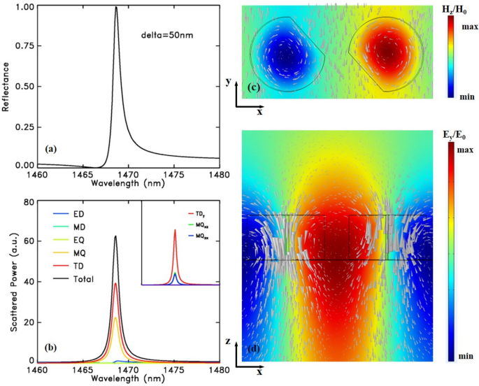 BICs supported by different polarized light in notched silicon nanorods