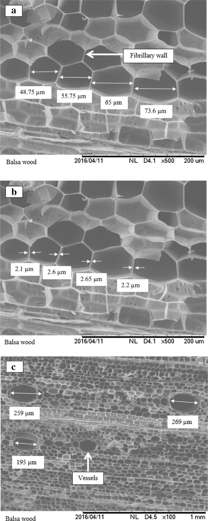Osb Panels With Balsa Wood Waste And Castor Oil Polyurethane Resin Springerlink