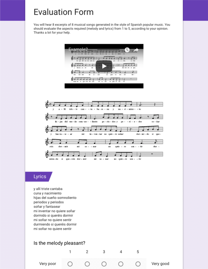Integration of a music generator and a song lyrics generator to create  Spanish popular songs | SpringerLink