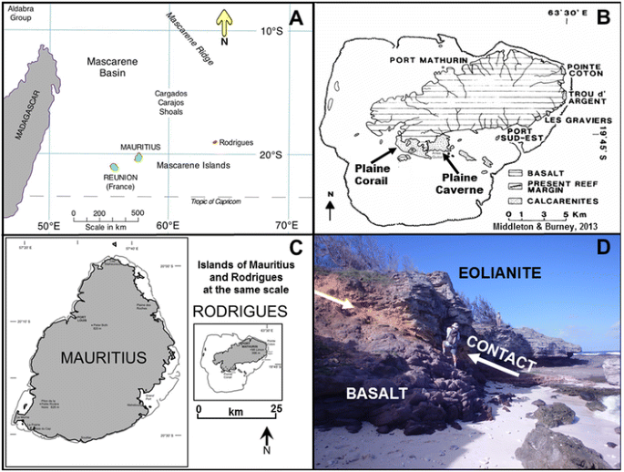 Rodrigues Island Carbonate Deposition And Karst Processes As Indicators Of Platform Stability Springerlink