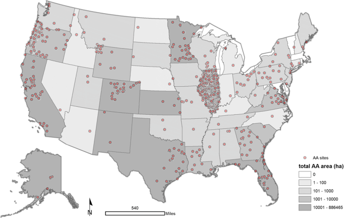 Usace Wetland Delineation Regions Map Comparison Of Usace Three-Factor Wetland Delineations To National Wetland  Inventory Maps | Springerlink