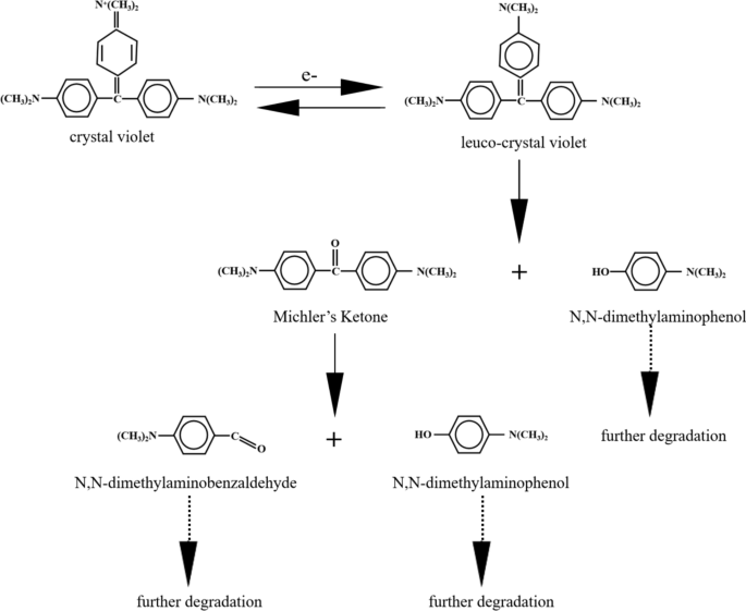 Decolorization Process Decolorization potential of Immobilized Arthrobacter for crystal violet ...