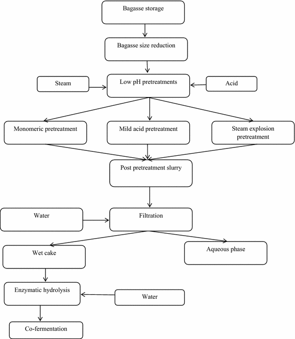 Pretreatment Process - Pretreatment And Enzymatic Process Modification Strategies To Improve Efficiency Of Sugar Production From Sugarcane Bagasse Springerlink