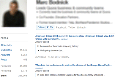 Detecting Experts On Quora By Their Activity Quality Of Answers Linguistic Characteristics And Temporal Behaviors Springerlink