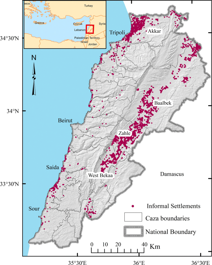 Refugees Water Balance And Water Stress Lessons Learned From Lebanon Springerlink