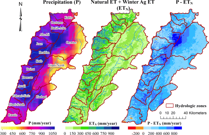 Refugees Water Balance And Water Stress Lessons Learned From Lebanon Springerlink