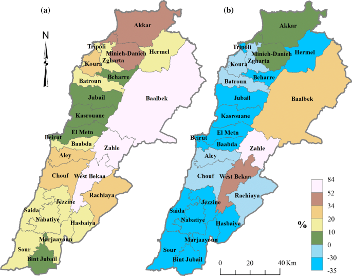 Refugees Water Balance And Water Stress Lessons Learned From Lebanon Springerlink