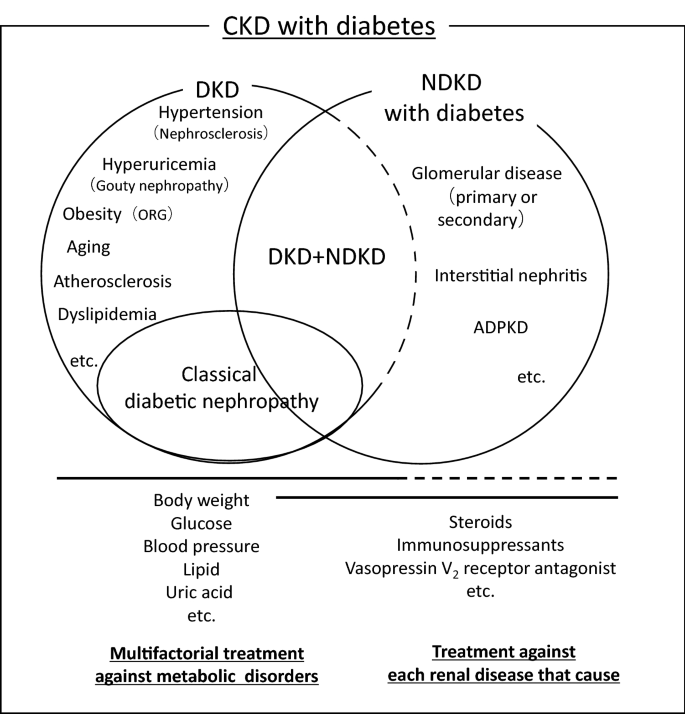 diabetic nephropathy and ckd icd 10