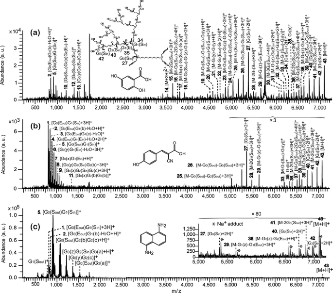 Maldi In Source Decay Mass Spectrometry Of Polyamidoamine Dendrimers Springerlink