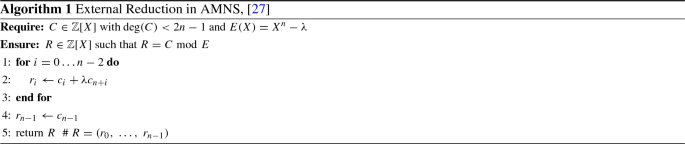 Efficient Modular Operations Using The Adapted Modular Number System Springerlink