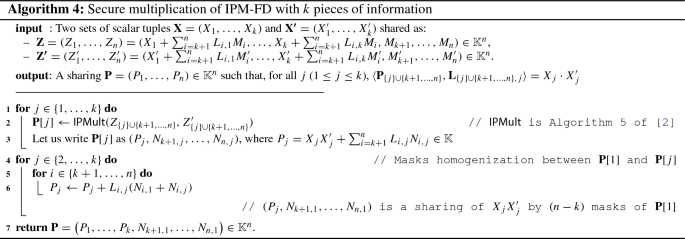 Detecting Faults In Inner Product Masking Scheme Springerlink