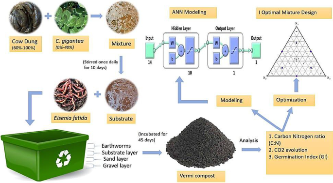 I Optimal Mixture Design And Artificial Neural Network For The Sustainable Production Of Vermicompost Springerlink