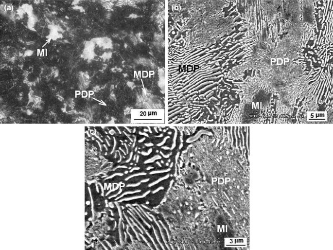 Microstructure Evolution In Aisi 1080 Eutectoid Steel Under Cyclic Quenching Treatment Springerlink