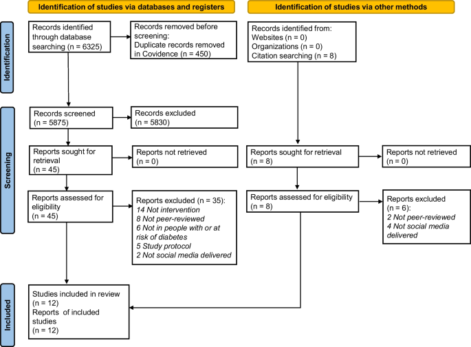Social Media-Delivered Lifestyle Interventions Among Individuals 