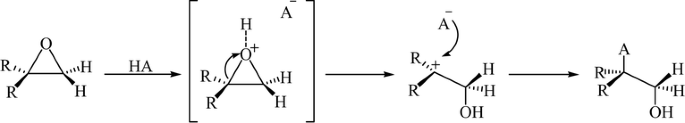 Nucleophilic Ring Opening Of Epoxides Trends In B Substituted Alcohols Synthesis Springerlink