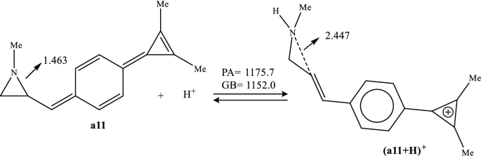 Effect Of Aromaticity And Ring Strain On Proton Affinity Of Aziridine And Amidine Skeletons A Dft Study Springerlink