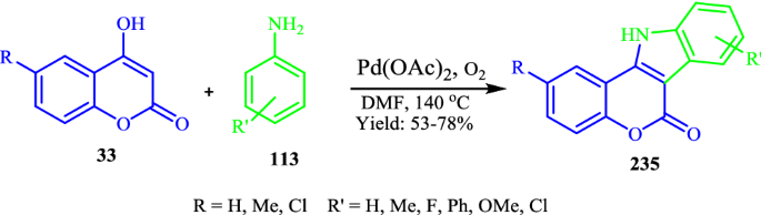 Overview on developed synthesis procedures of coumarin heterocycles |  SpringerLink