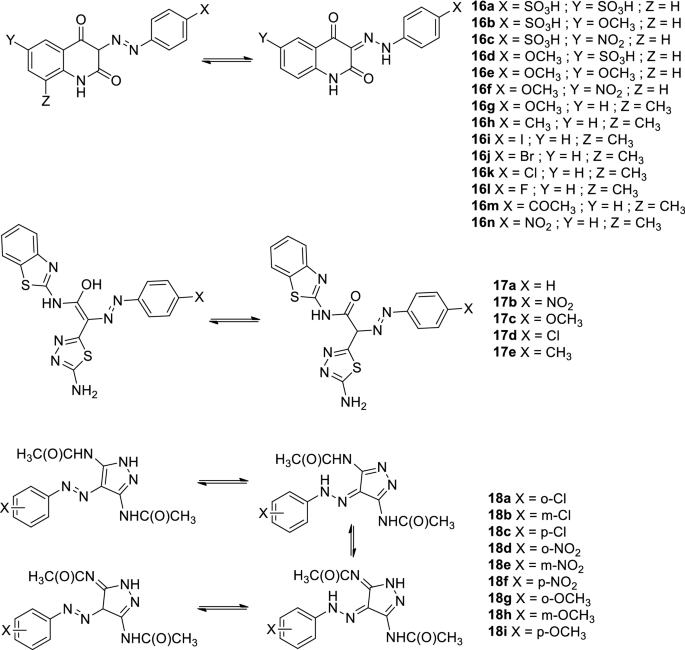 Antimicrobial Azo Molecules A Review Springerlink