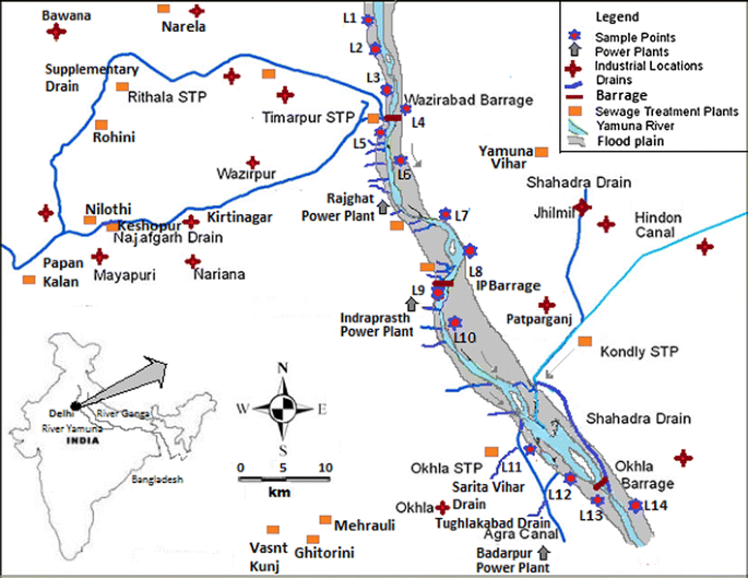 Waste Water Management And Water Quality Of River Yamuna In The Megacity Of Delhi Springerlink