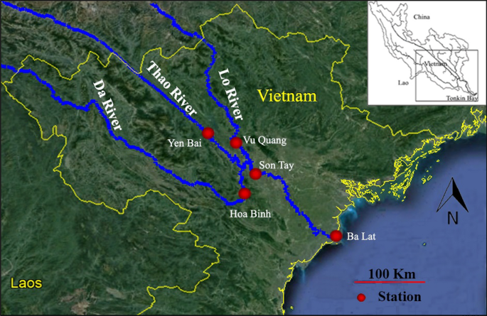 Surface sediment quality the Red River impacted by anthropogenic and natural | SpringerLink