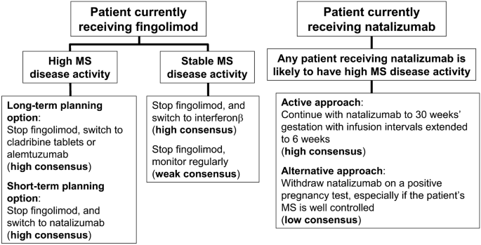 Disease Modifying Drugs And Family Planning In People With Multiple Sclerosis A Consensus Narrative Review From The Gulf Region Springerlink